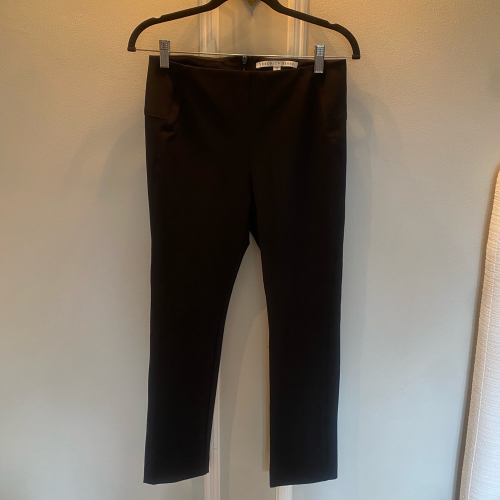 Veronica Beard Black pull on suiting pant
